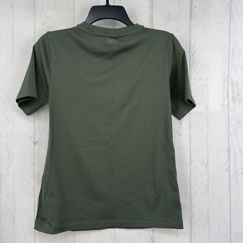 L ribbed s/s tee