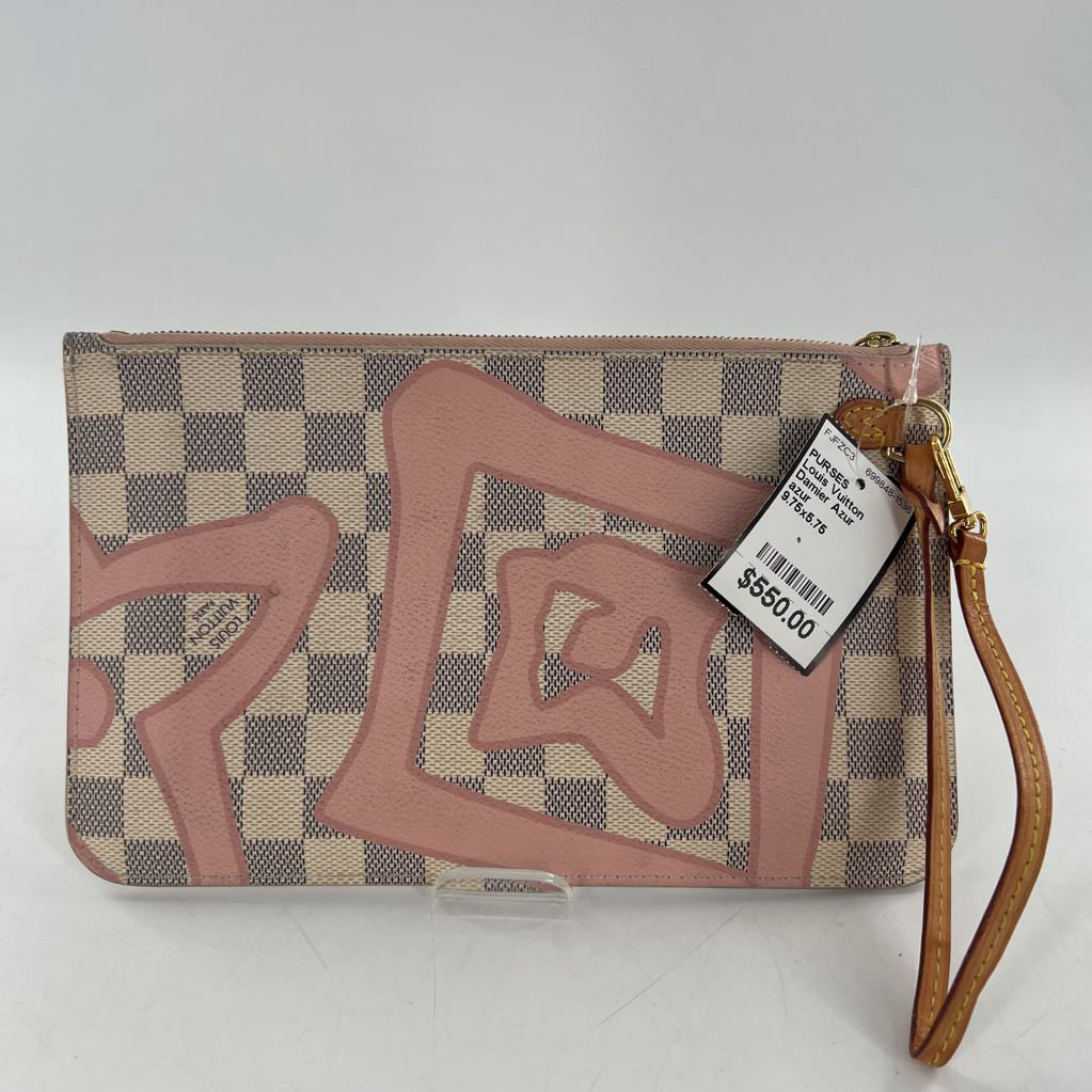 Damier Azur Tahitienne neverfull pochette