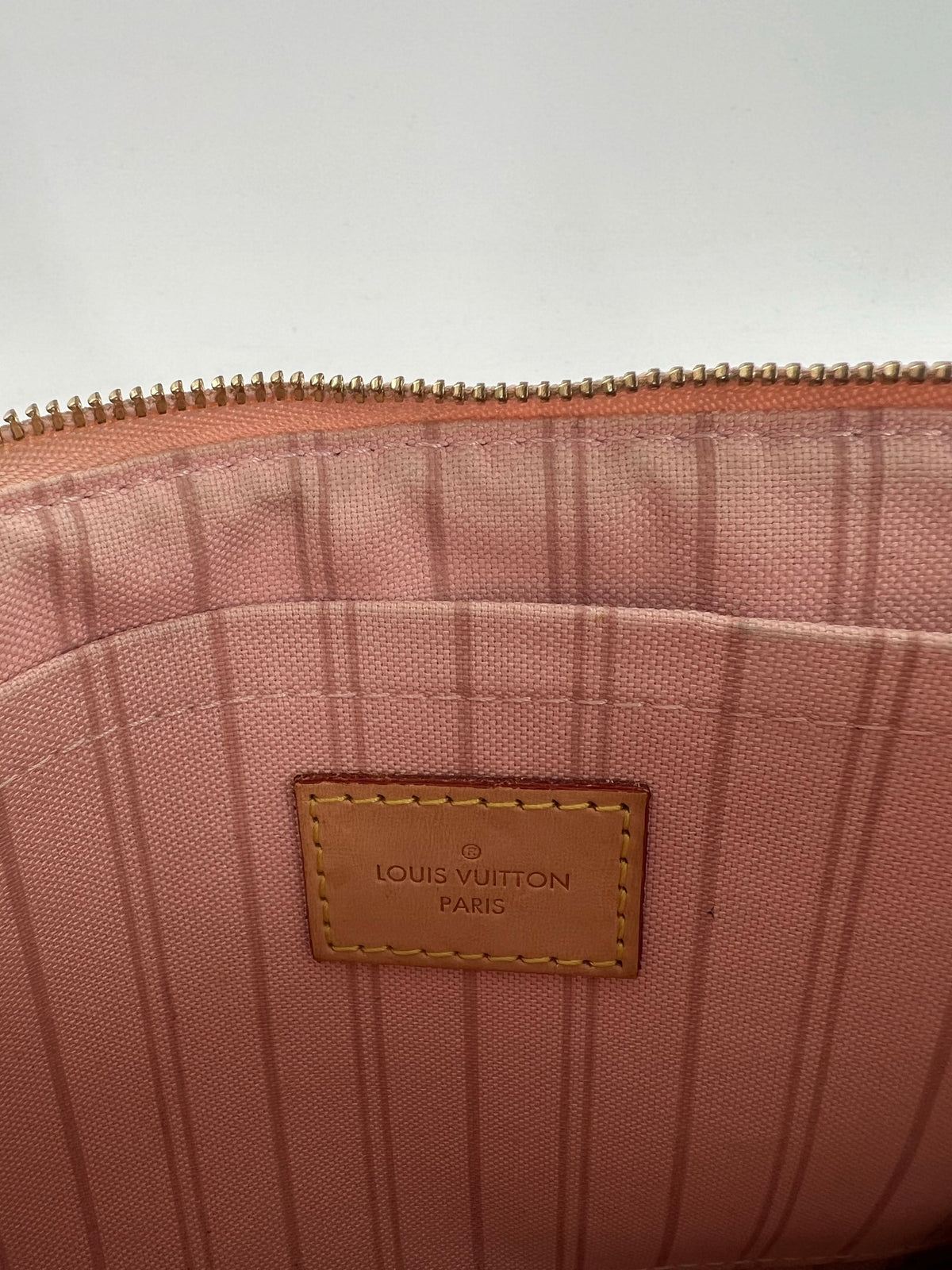 Damier Azur Tahitienne neverfull pochette