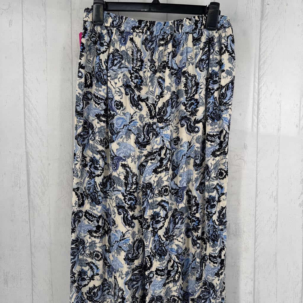 S flo print wide leg pant