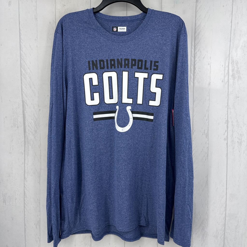 XL colts l/s tee
