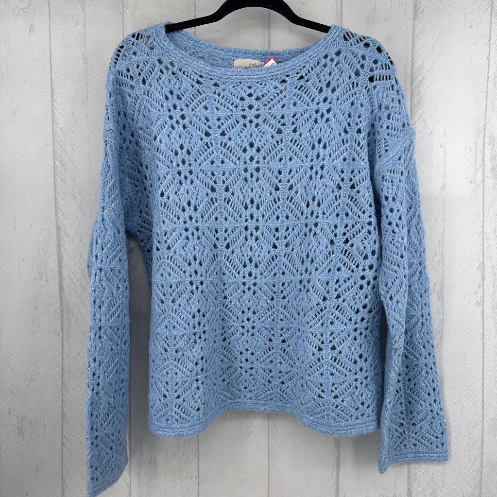 L crochet sweater