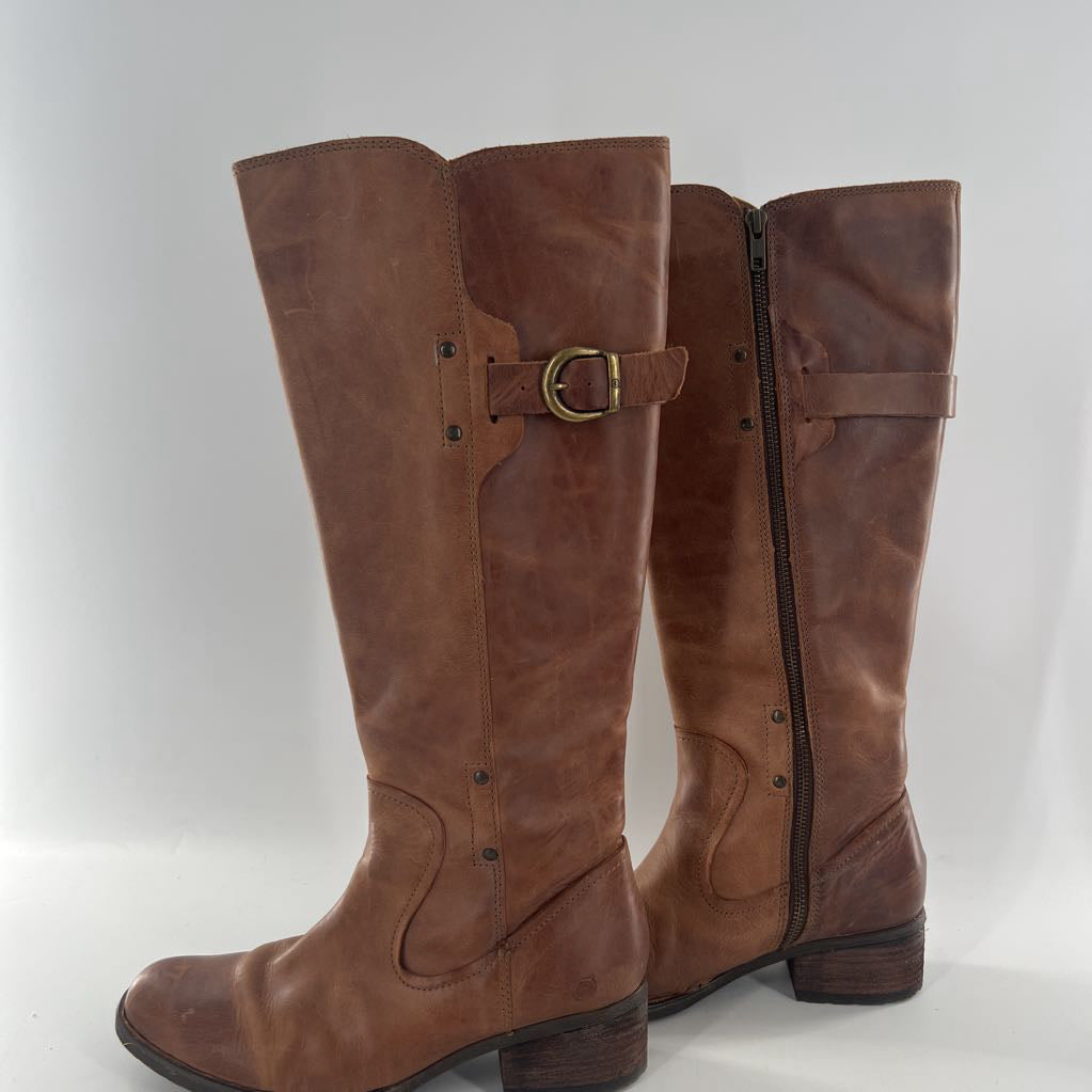 10 leather riding boot