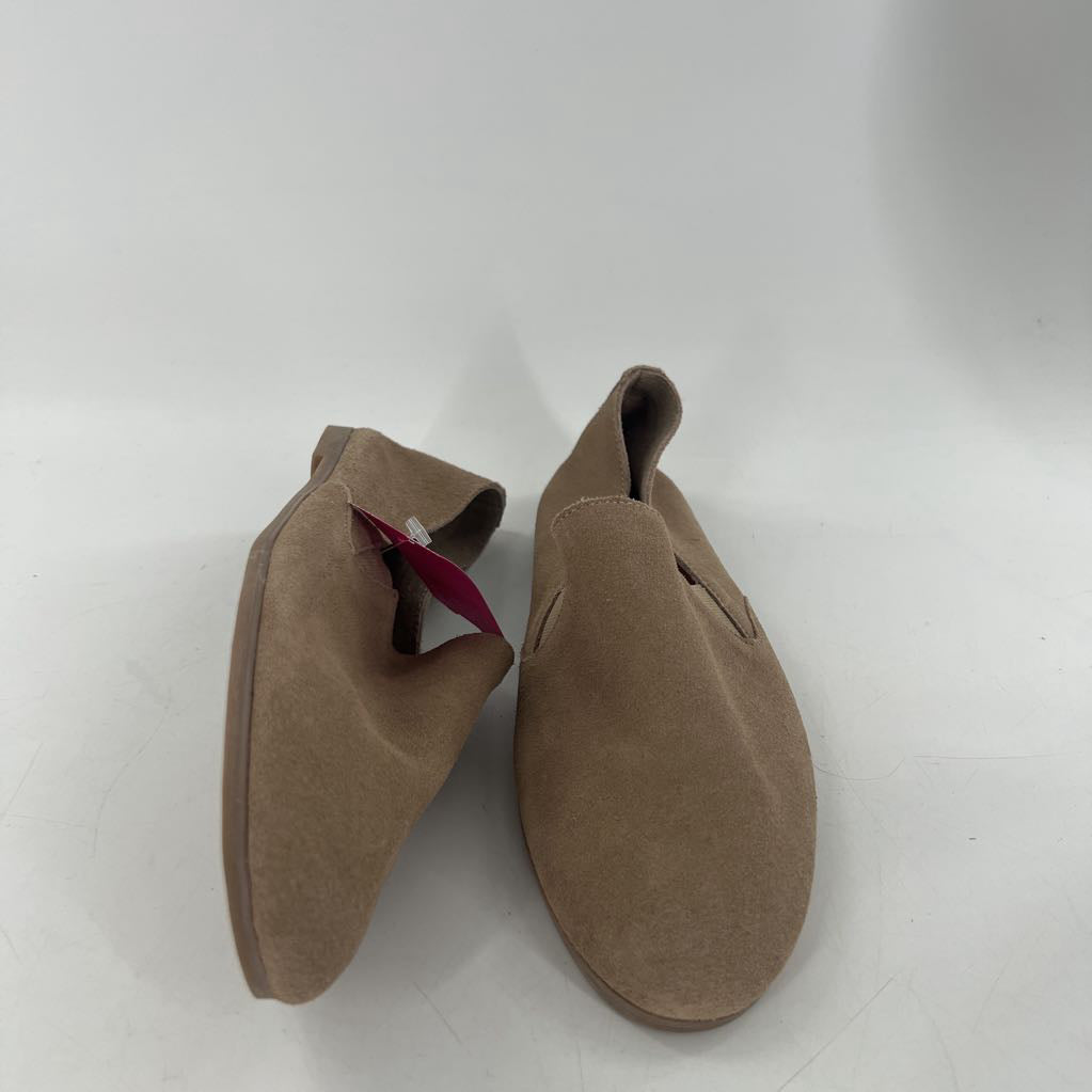 9 suede slip-on flats