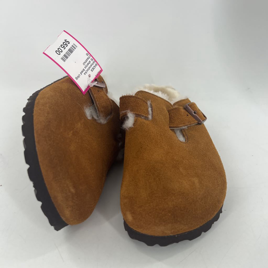10 sherpa lined clog