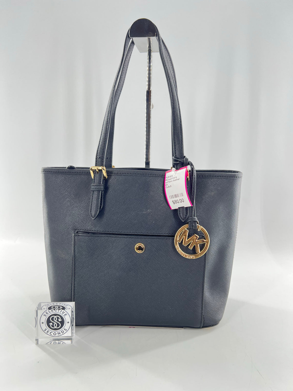 saffiano leather tote