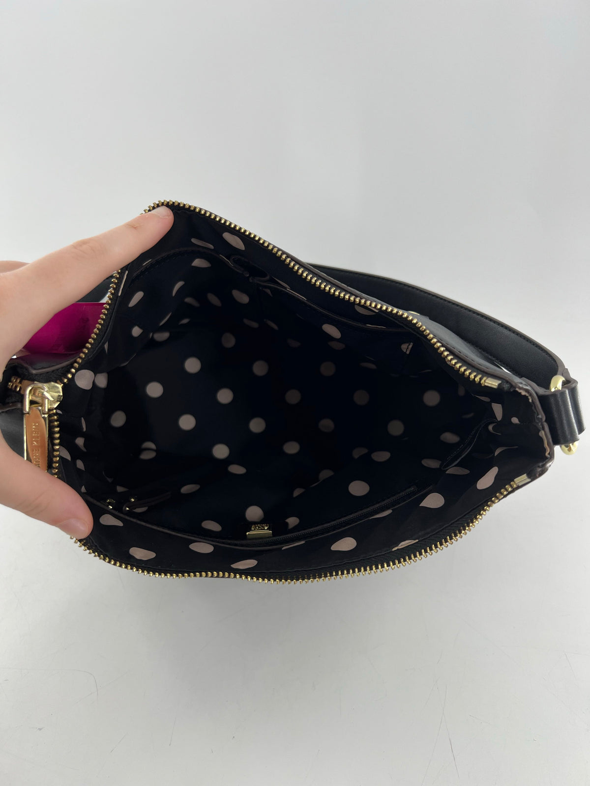 vegan leather shoulder bag