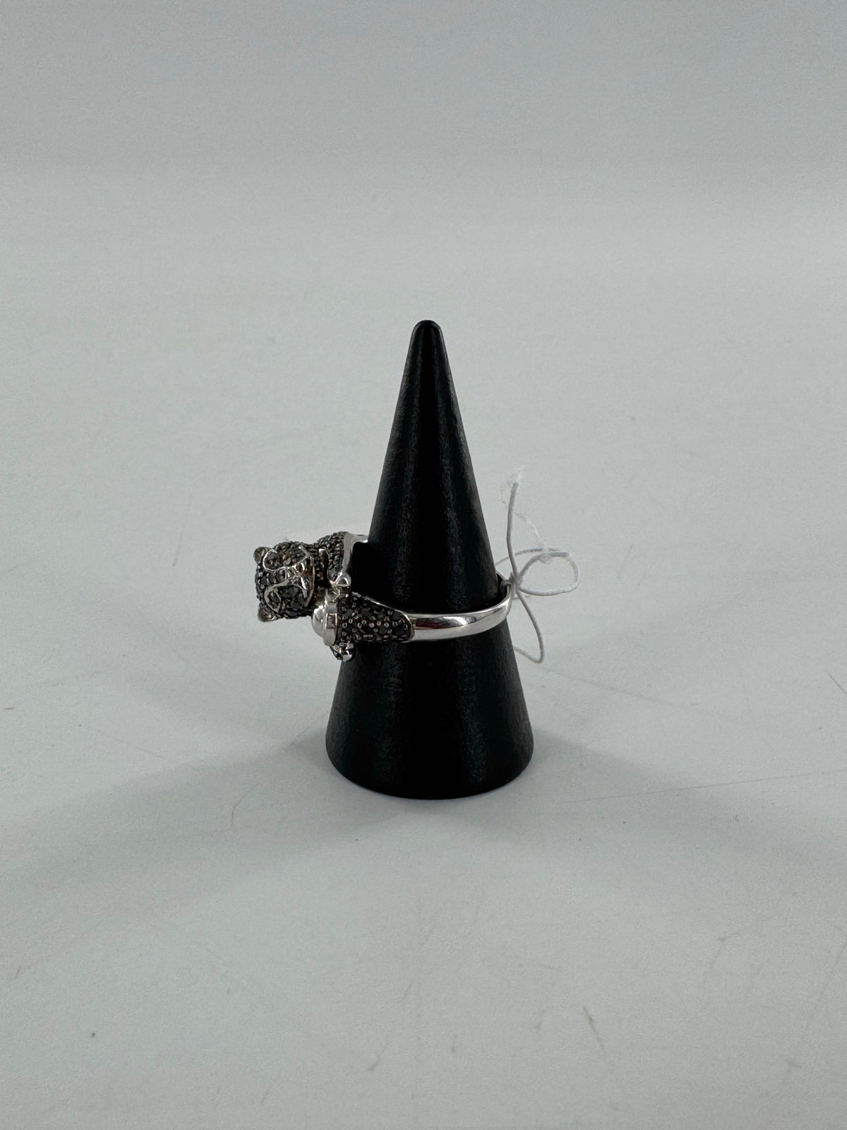 925 sz 7 silver leopard ring
