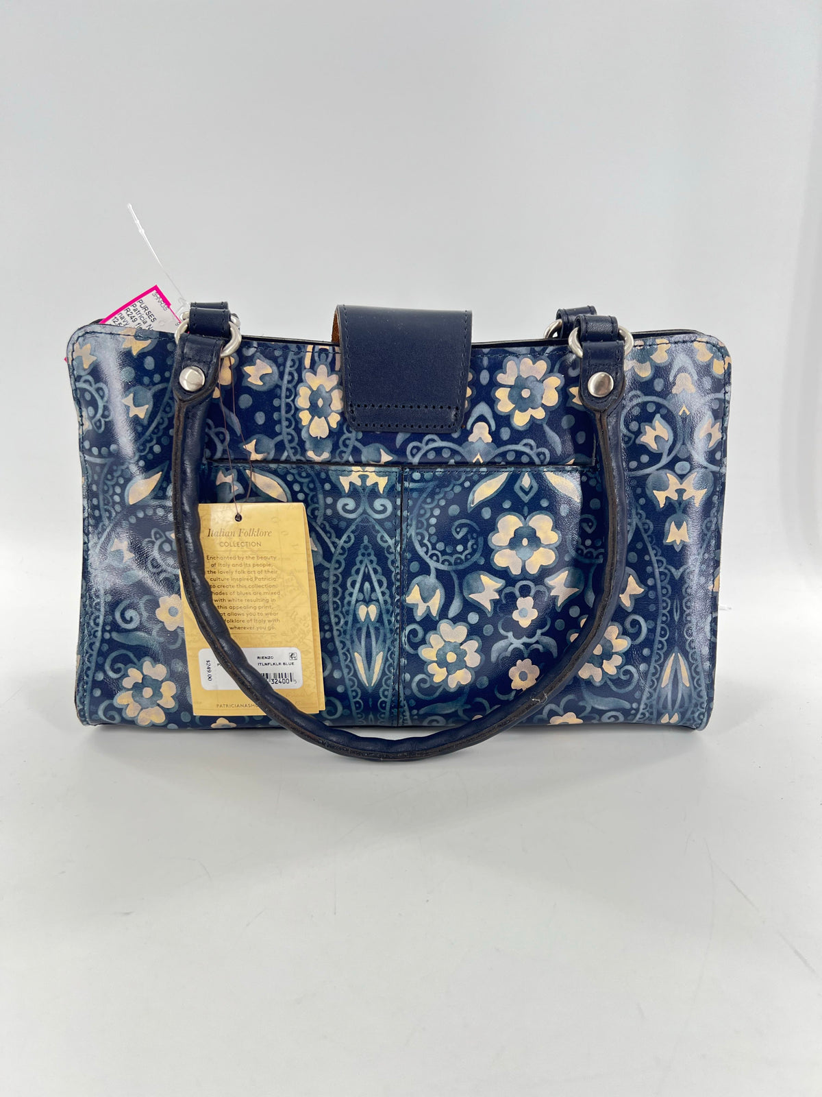 R249 floral/paisley print satchel