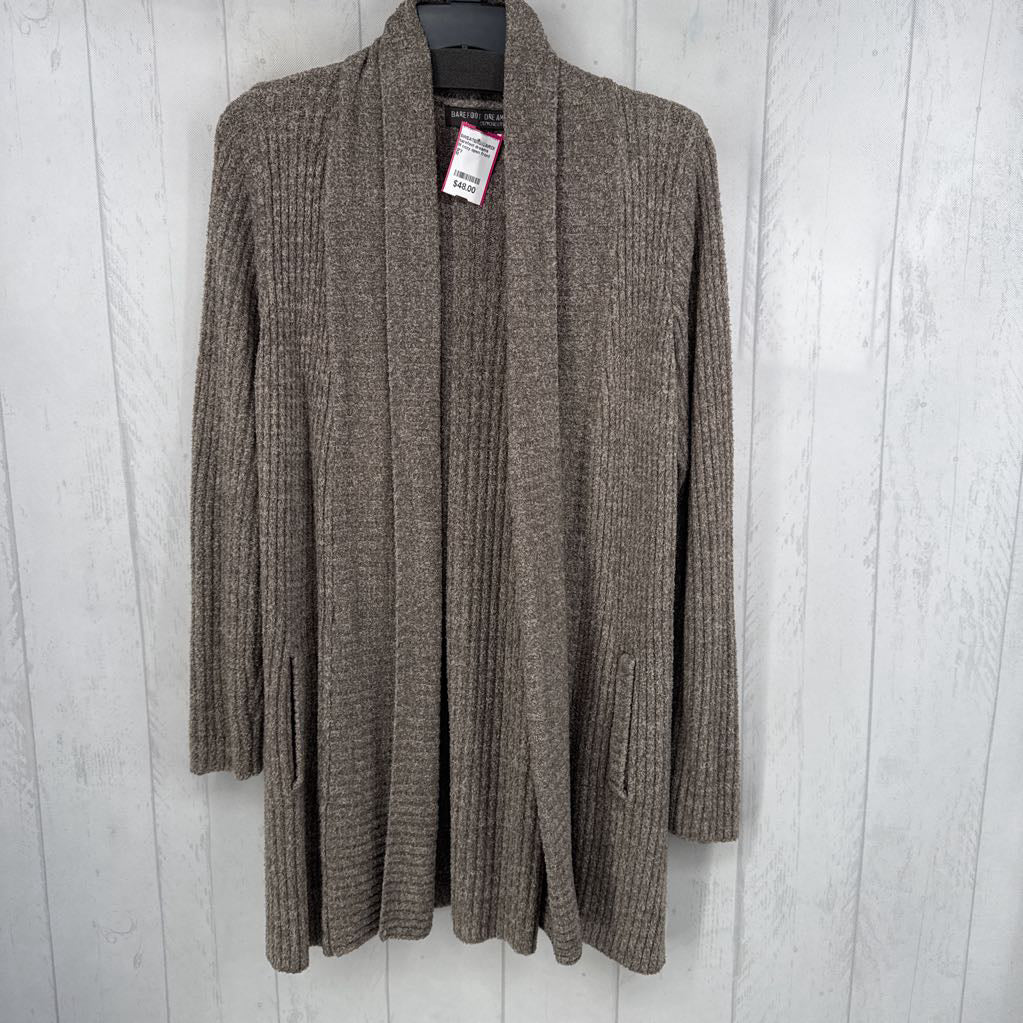 M cozy open front cardi