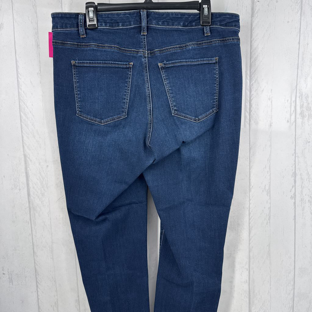 14w slim ankle jean