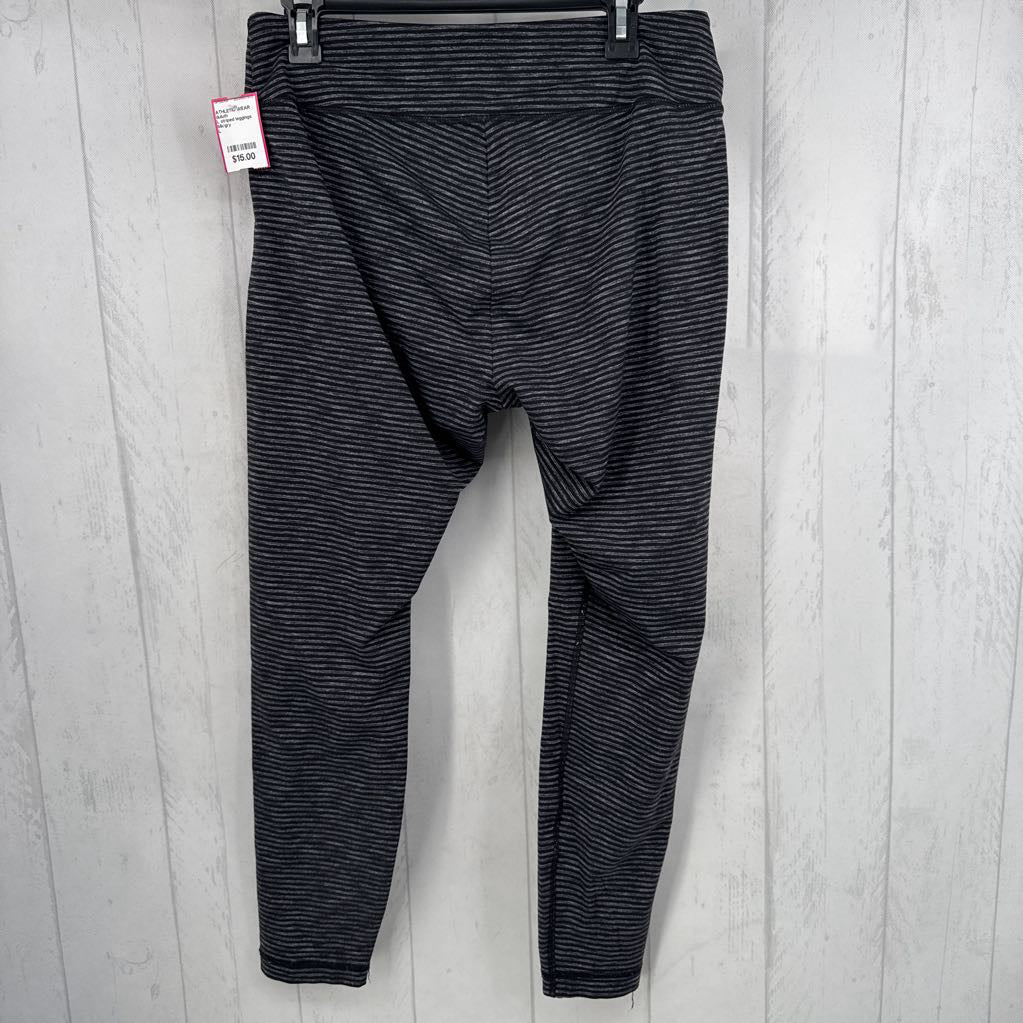 L striped leggings
