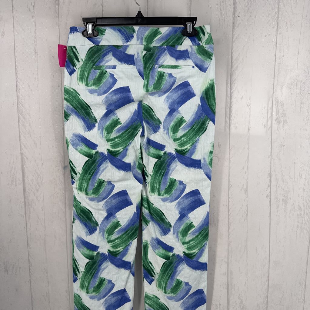 4 colorful pull-on crop pant