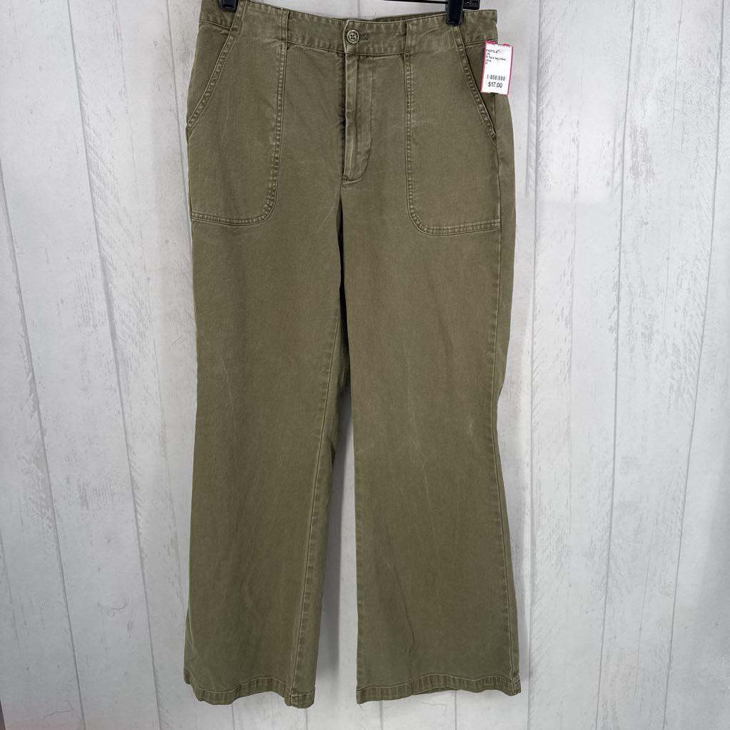 M flare leg chino