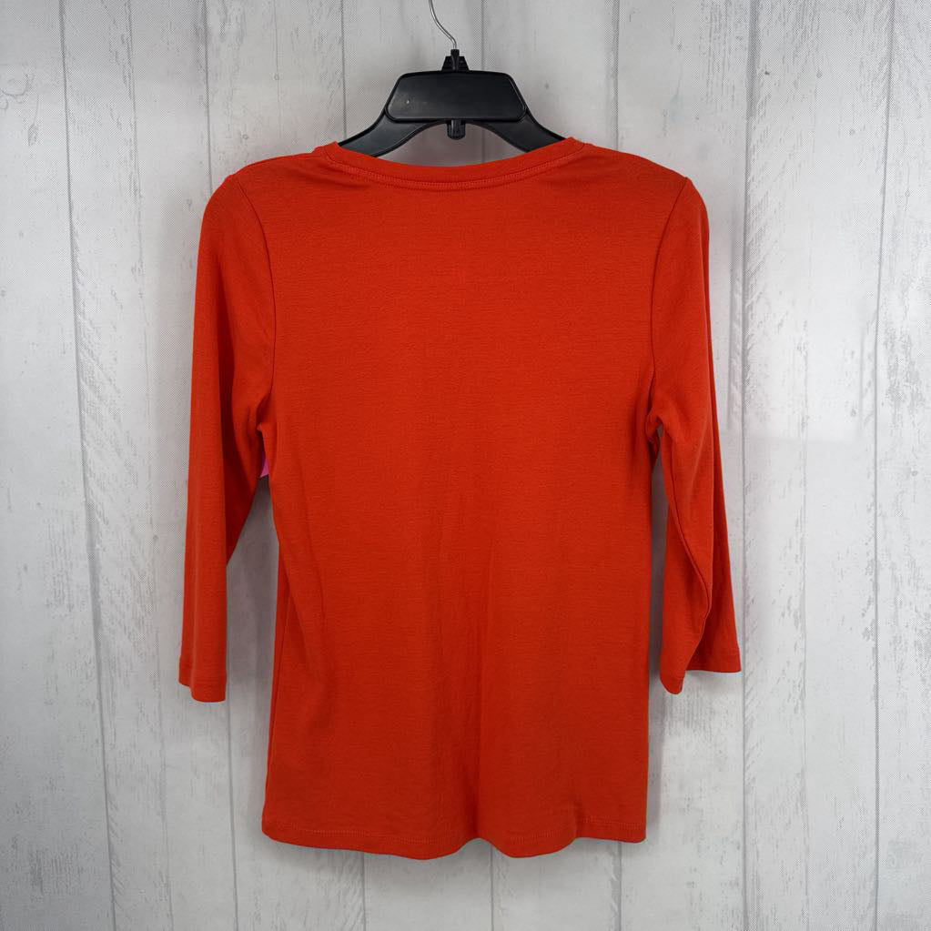 S v-neck l/s tee