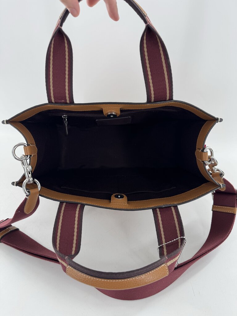 R428 pebbled leather satchel