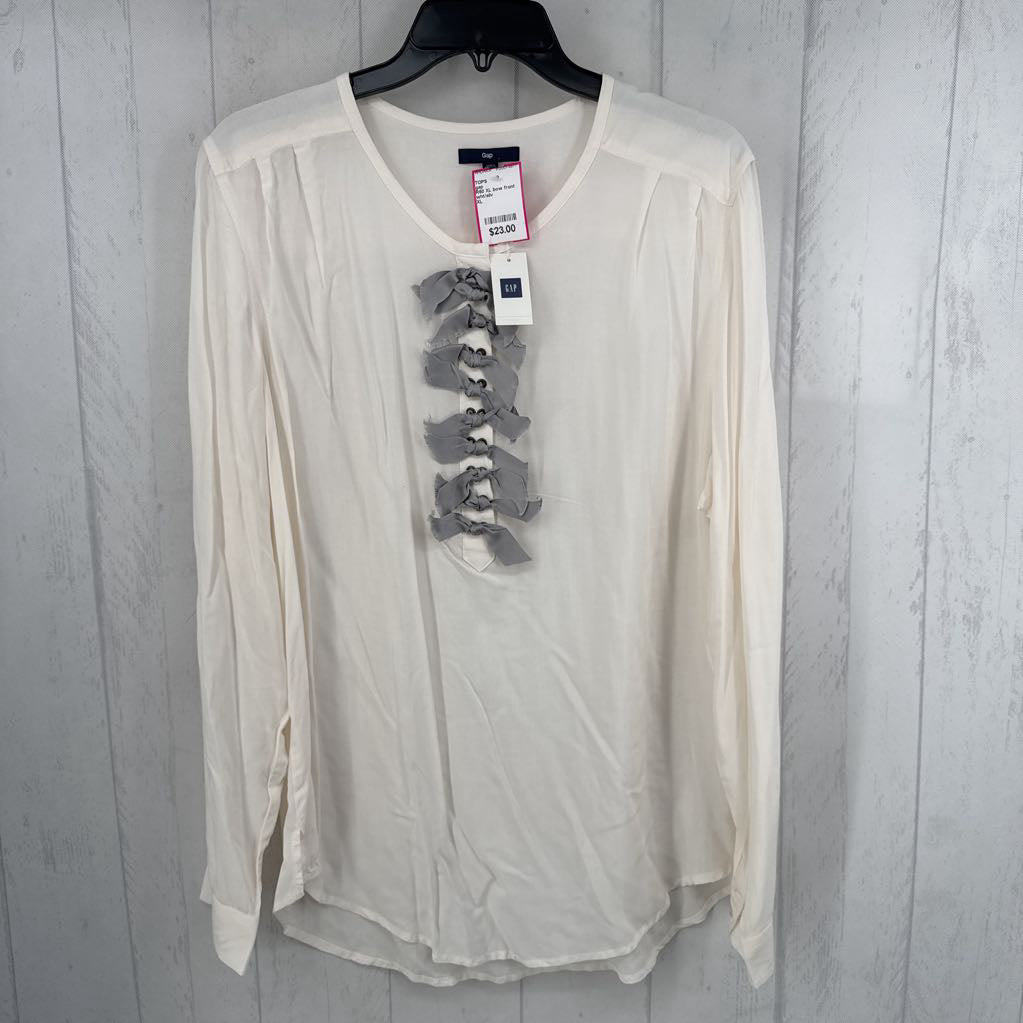 R60 XL bow front l/s top