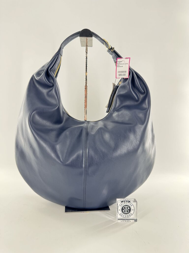 R129 slouchy extra lg hobo shoulder bag