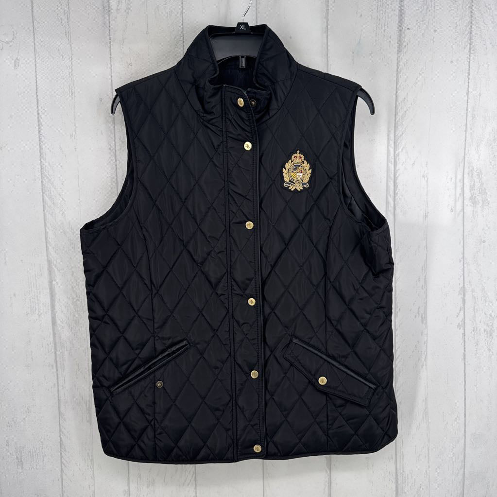 L quilted vest