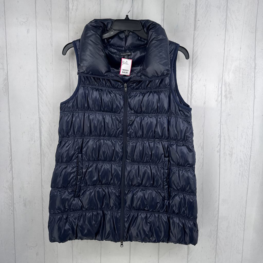 L quilted puffer vest