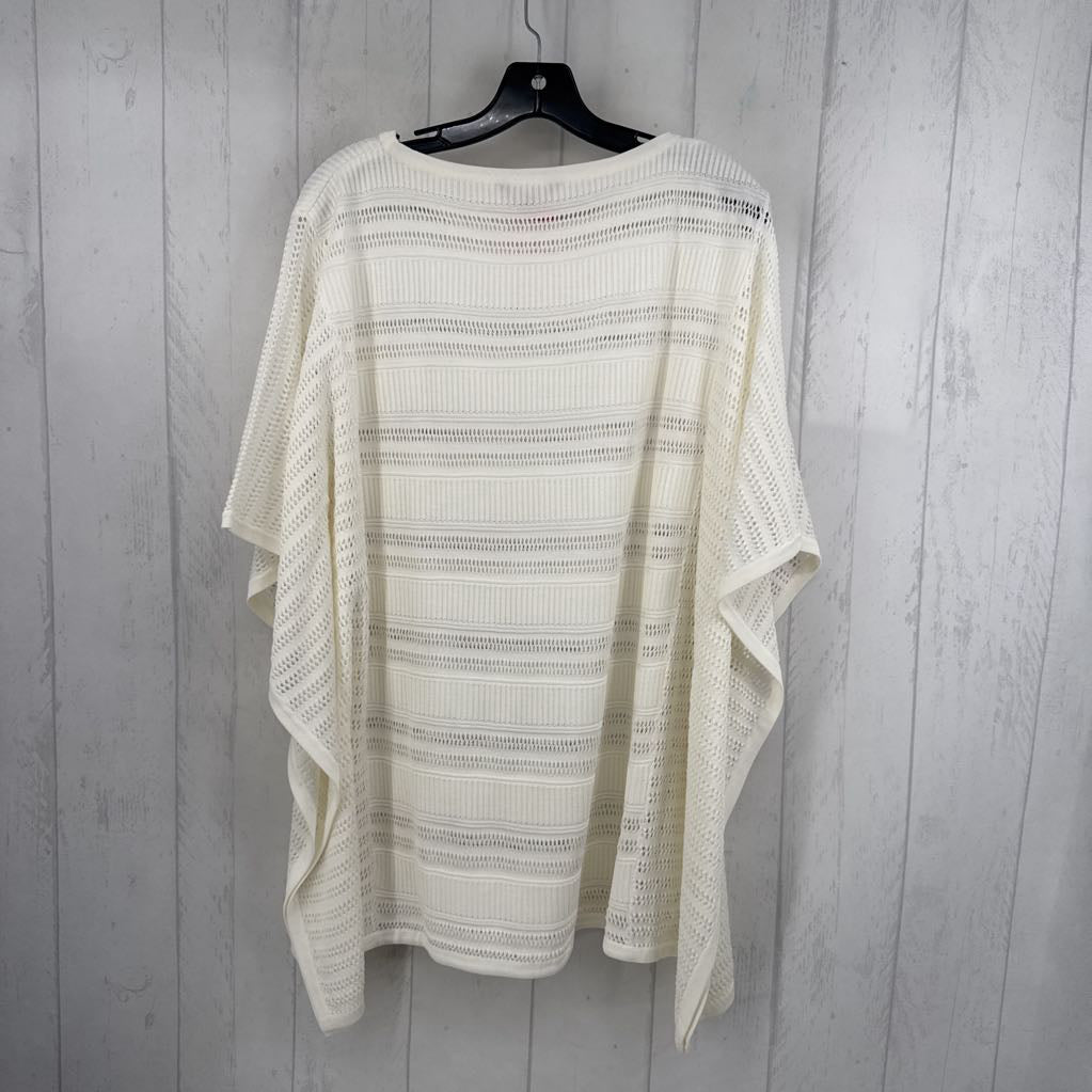 L crochet batwing top