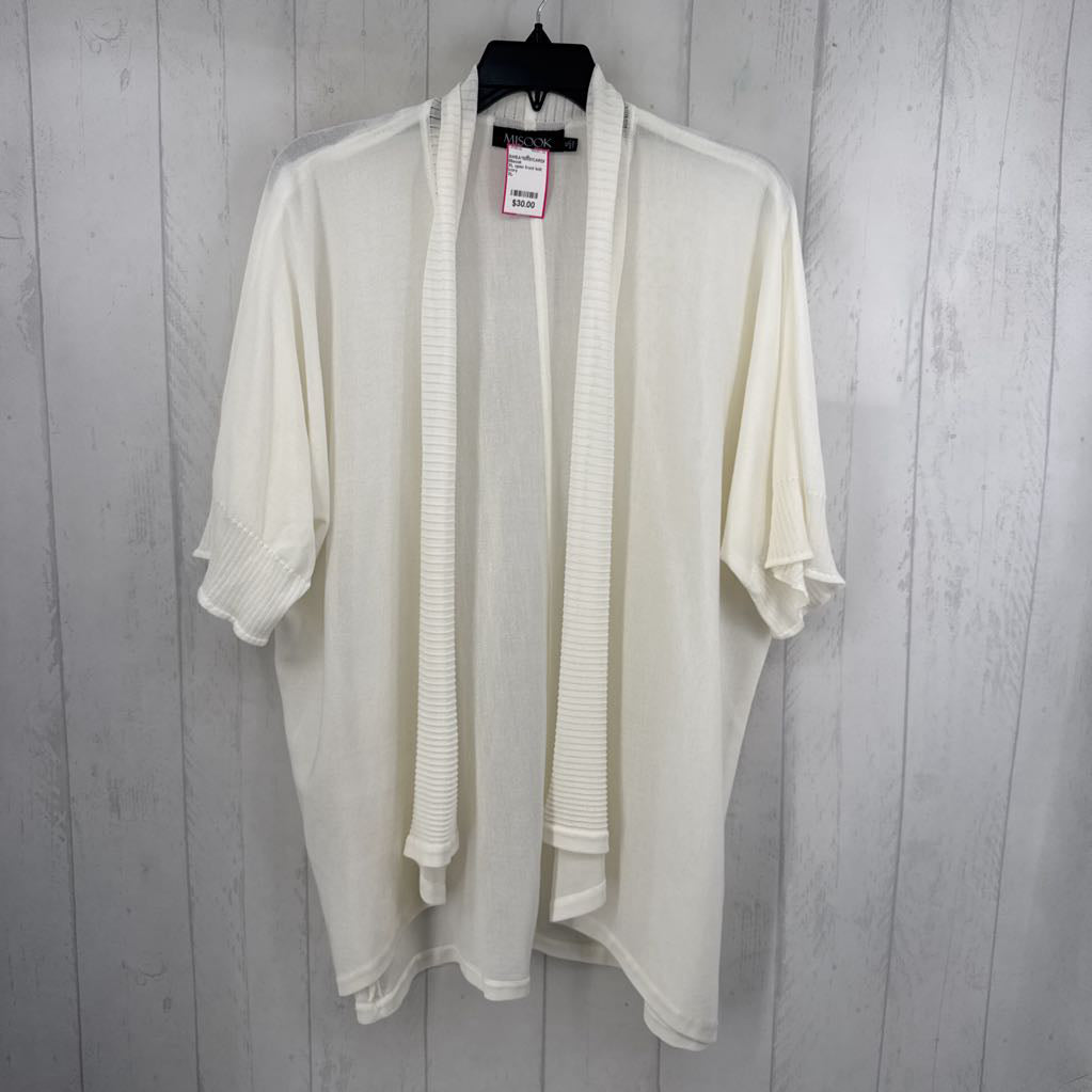 XL open front knit cardi