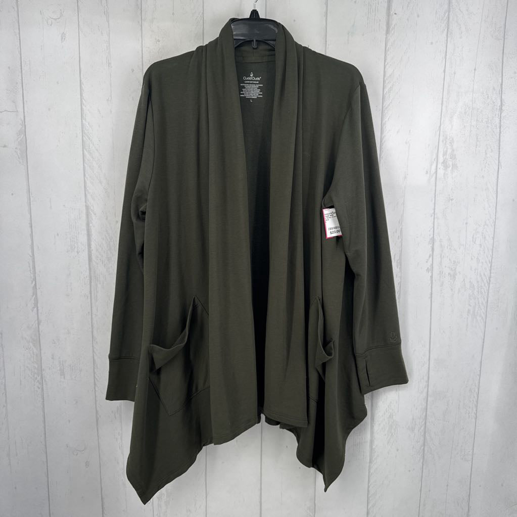L flowy front cardi