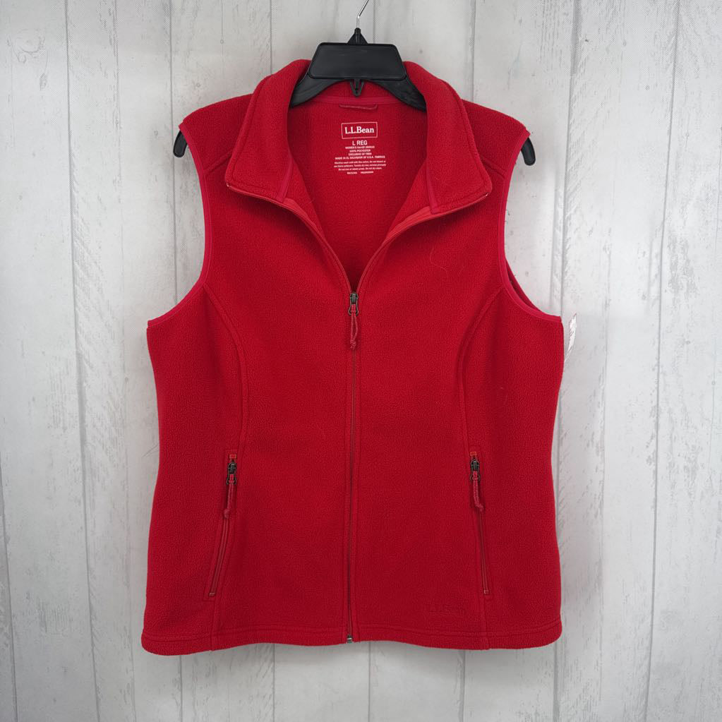 L fleece vest