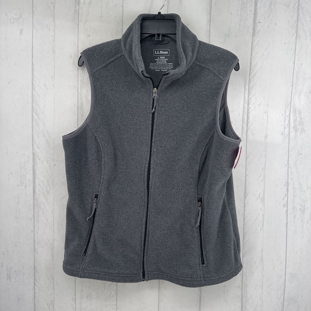 L fleece vest