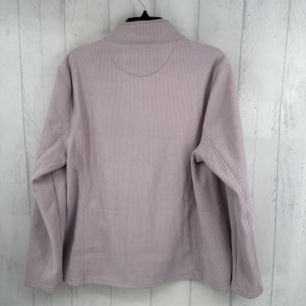 XL ribbed zip-up jacket