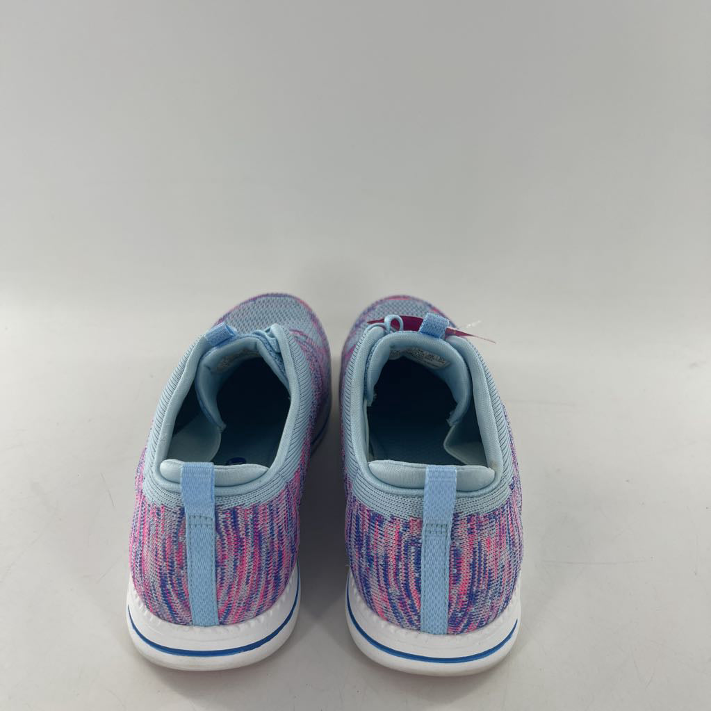 8 colorful marled knit slip on sneaker