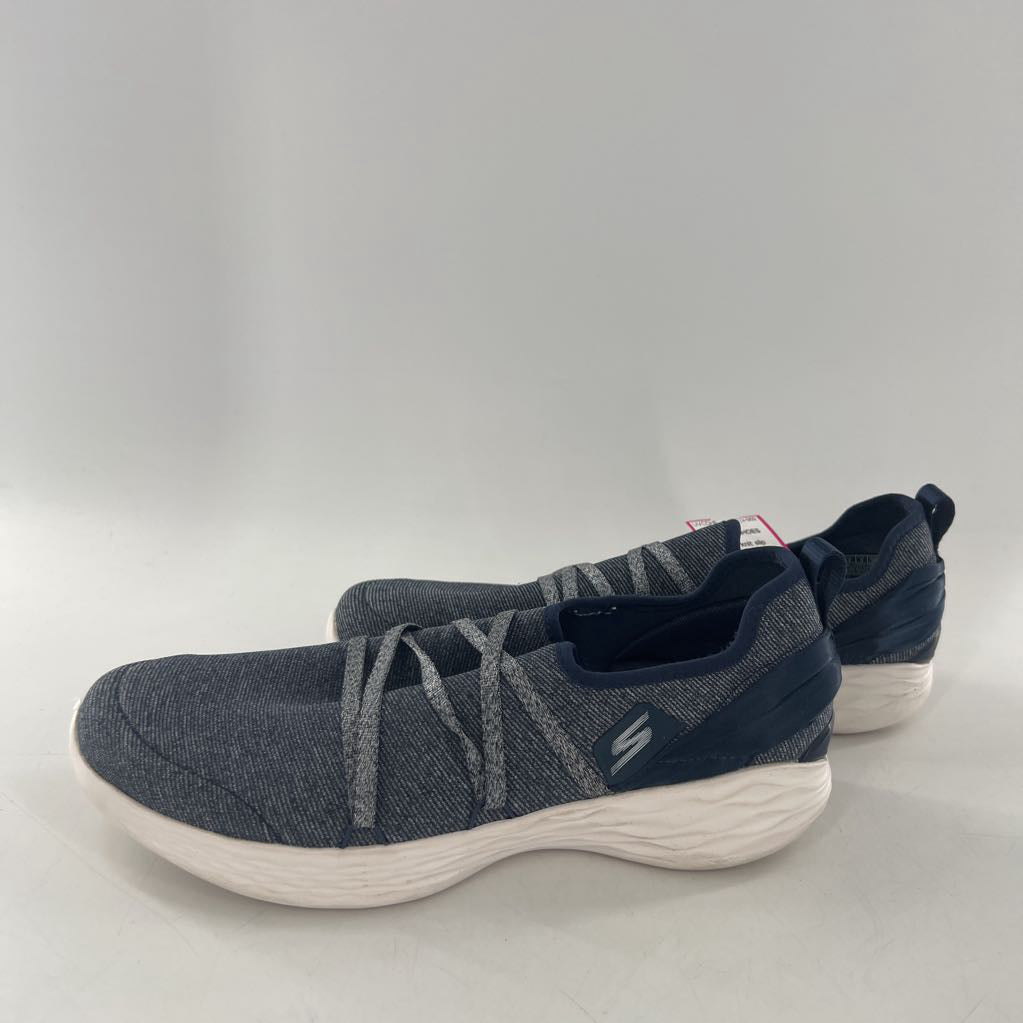 8 marled knit slip on sneaker
