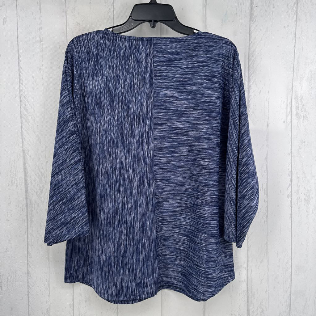 L 3/4 slv notch top