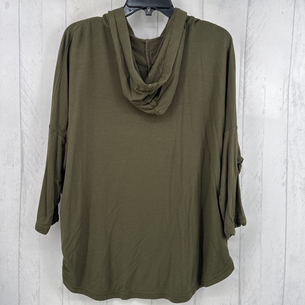 L s/s top w/ hood