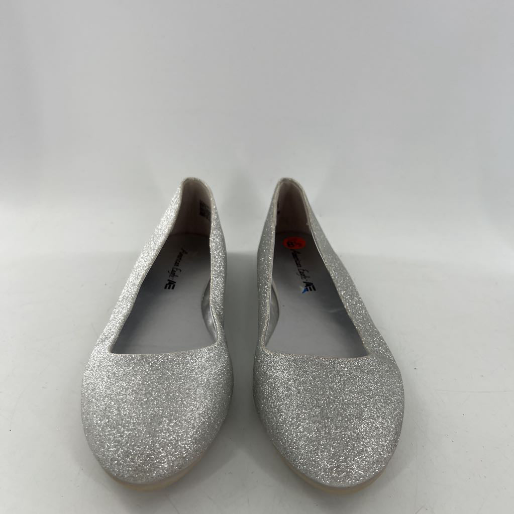 8.5 sparkly slip-on flats