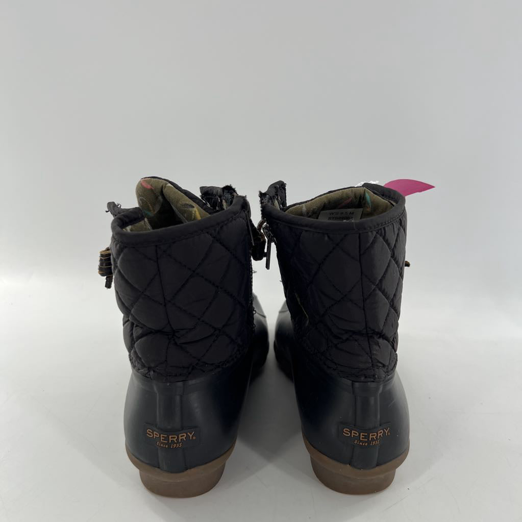 9.5 quilted duck boot