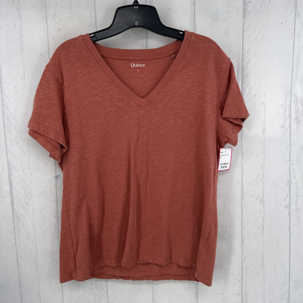 L v-neck s/s tee