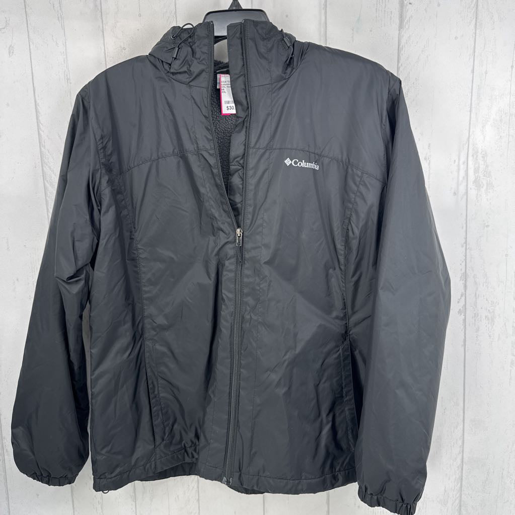 XXL fleece lined nylon jacket
