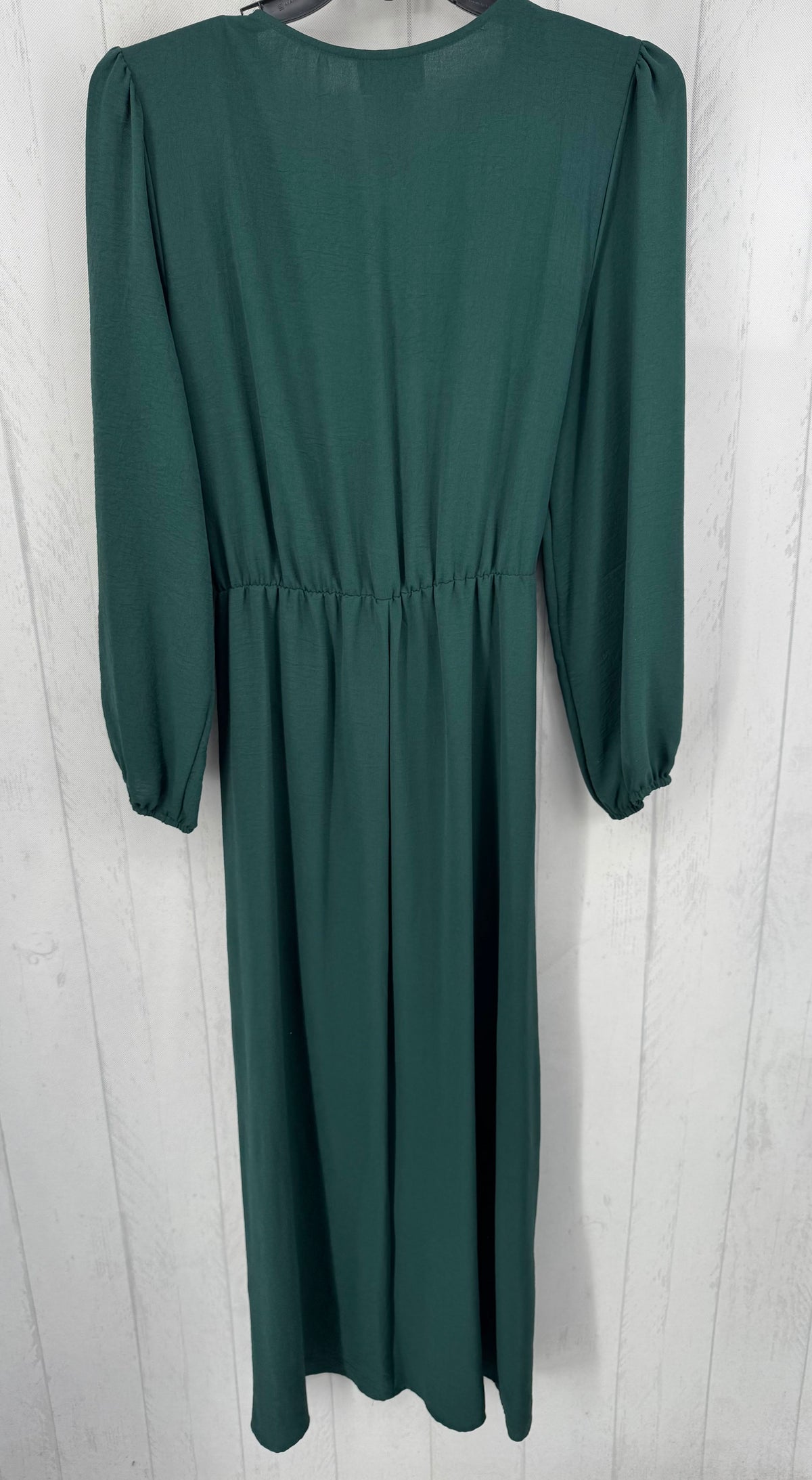 16 crossover belted l/s dress