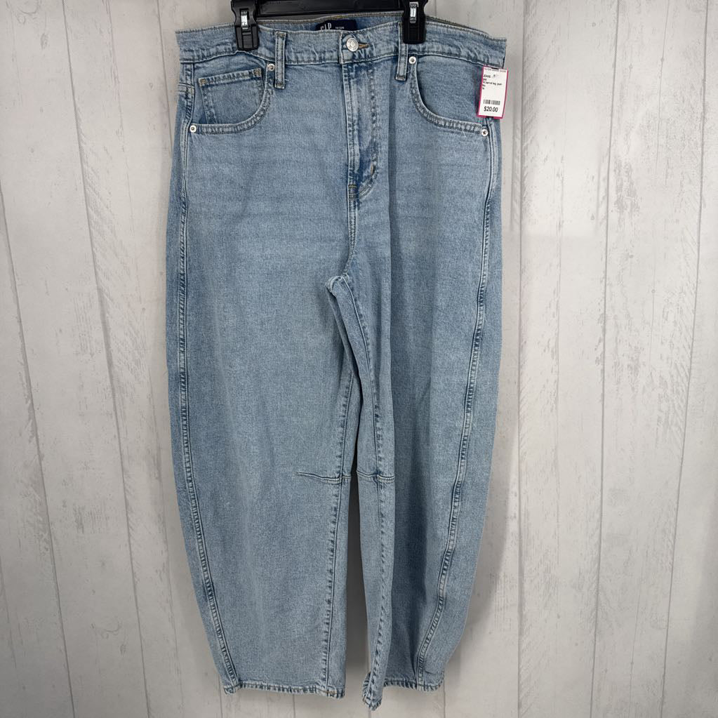 14 barrel leg jean
