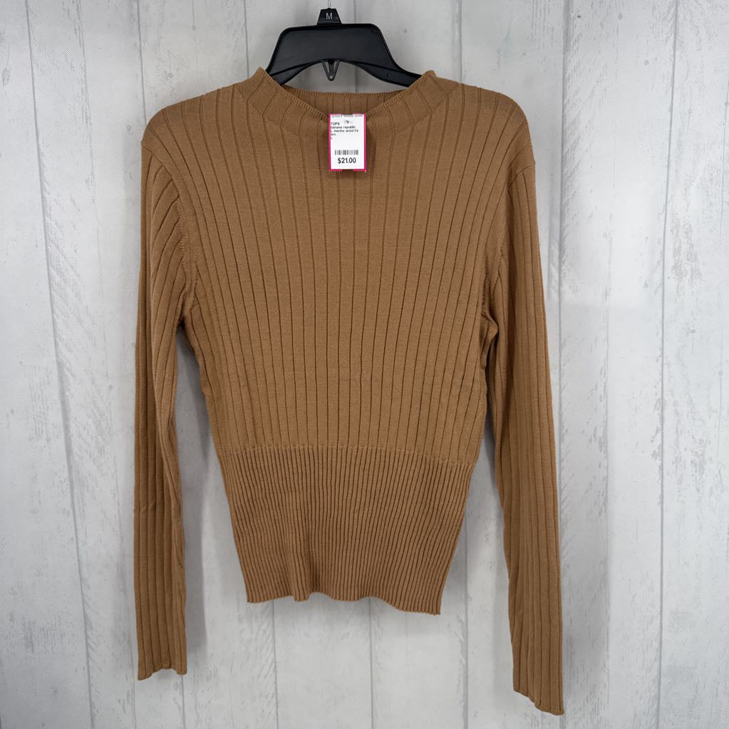 L merino wool l/s top