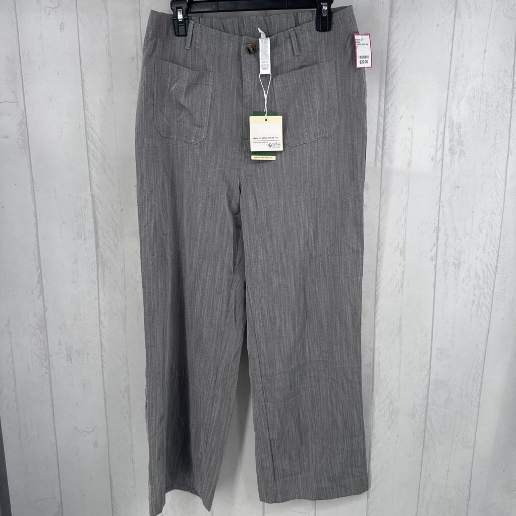 L pull-on wide leg pant