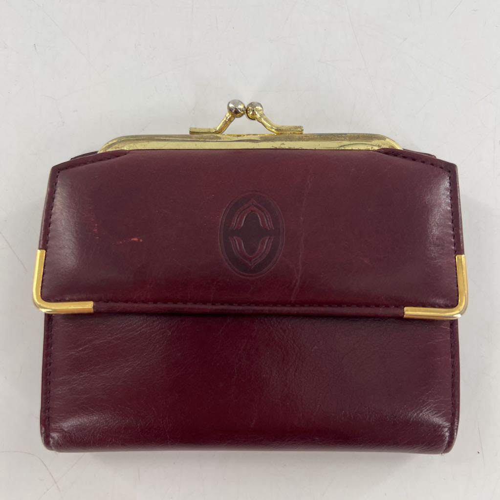 vintage leather wallet