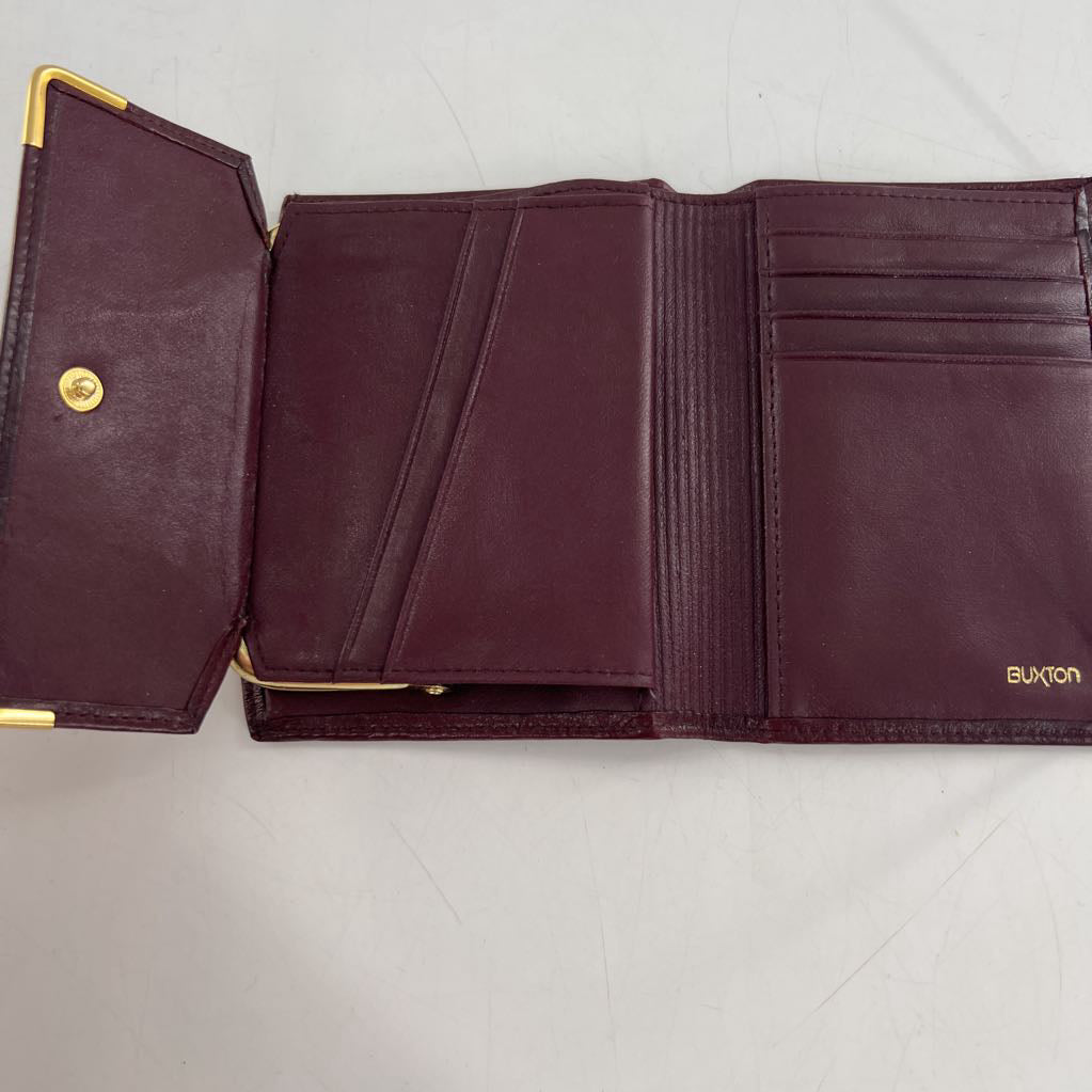 vintage leather wallet