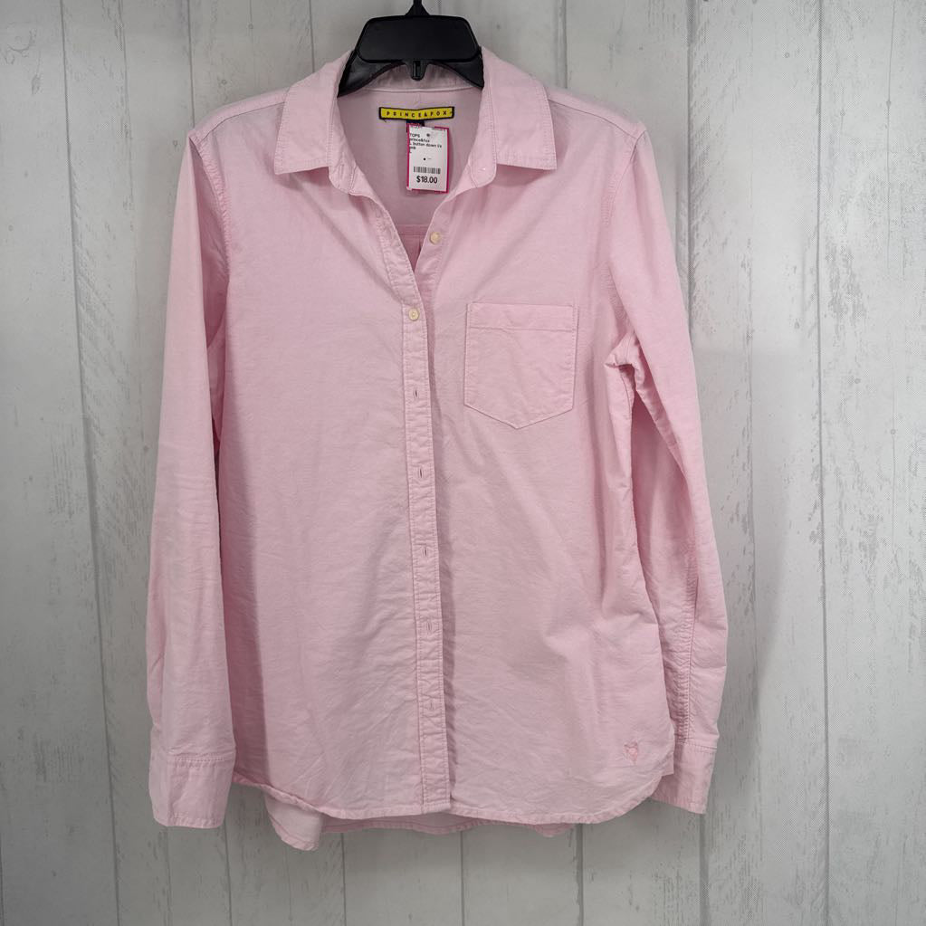 L button down l/s top