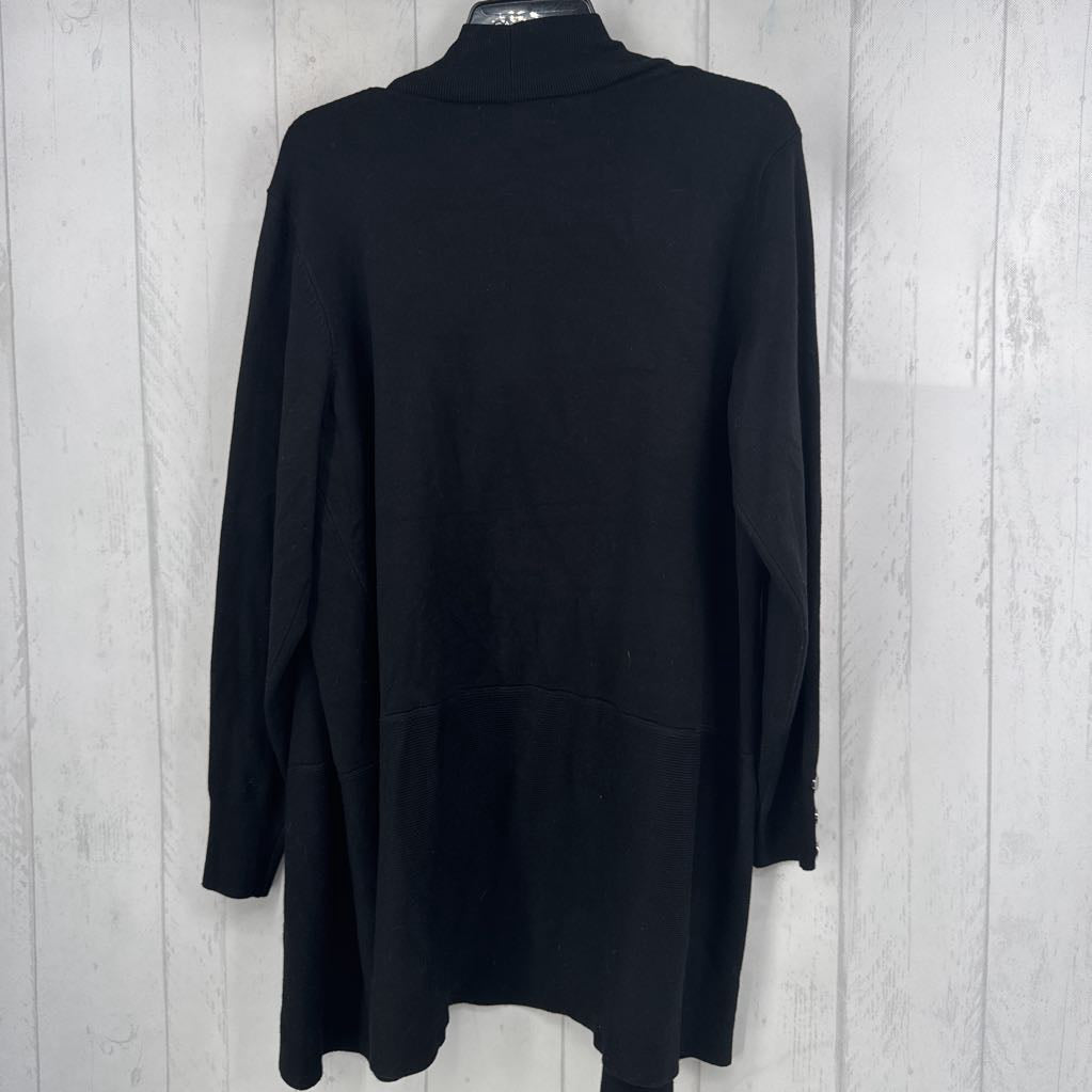 XL open front cardi
