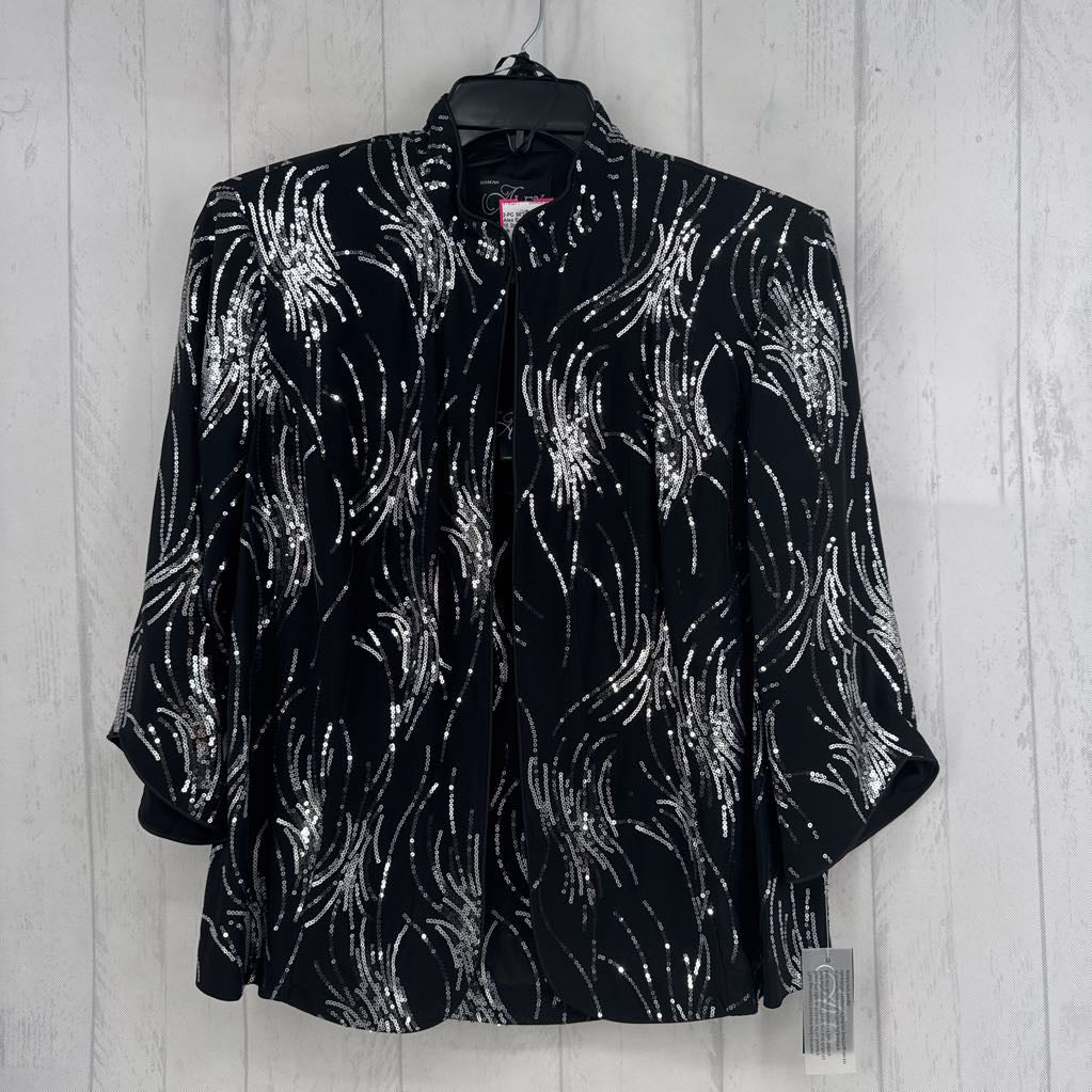 1X 2pc sequin embelished cardi & cami set