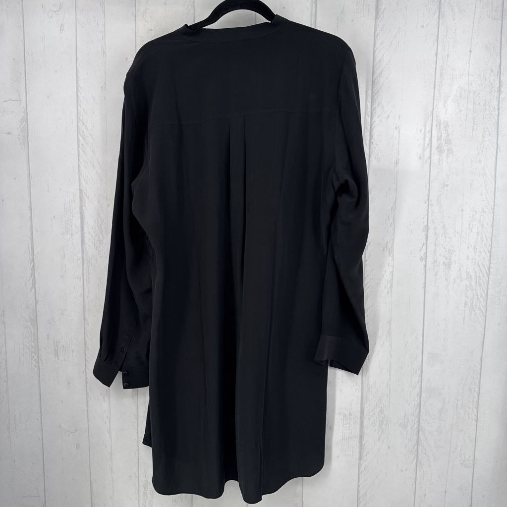 L button down l/s dress