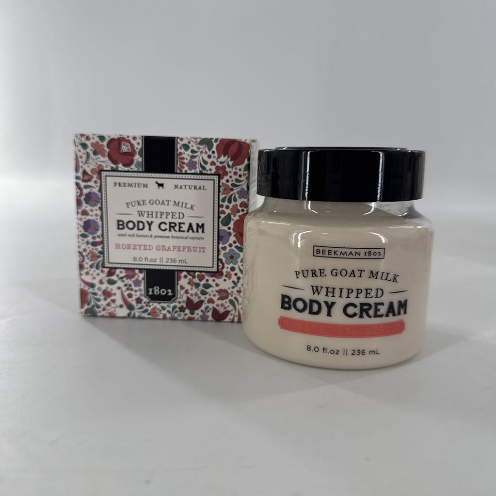 whipped body cream-honeyed grapefruit