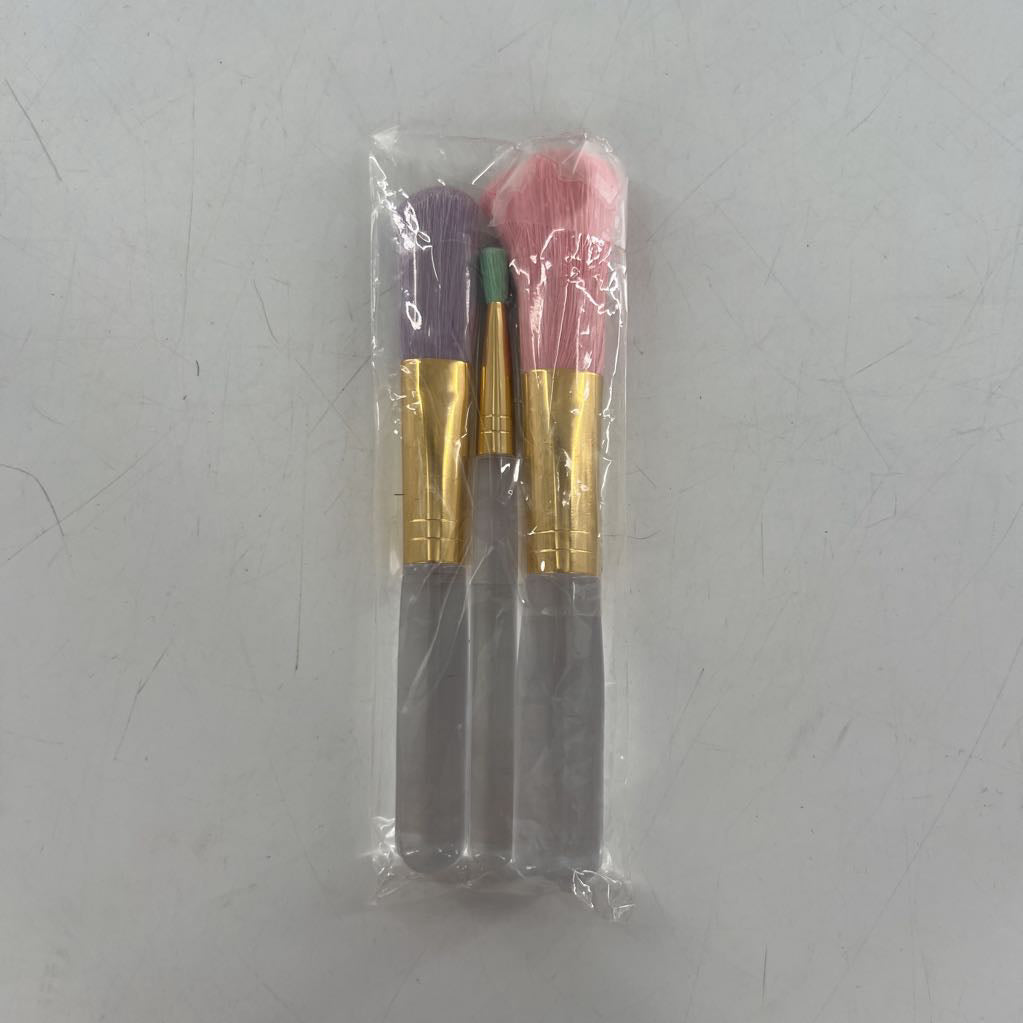 3pc makeup brush set
